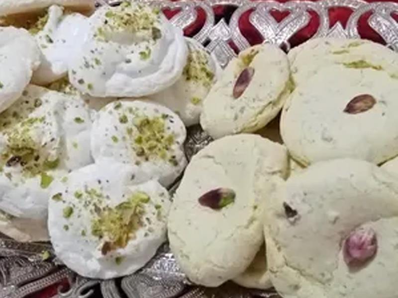 قیمت و خرید شیرینی تخم‌مرغی پفکی | شیرینی تخم‌مرغی مشهدی و گردویی