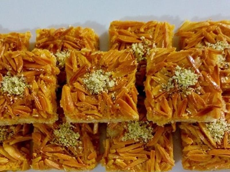 قیمت و خرید شیرینی ملکه بادام و کیک ملکه بادام | طرز تهیه + دستور بدون فر