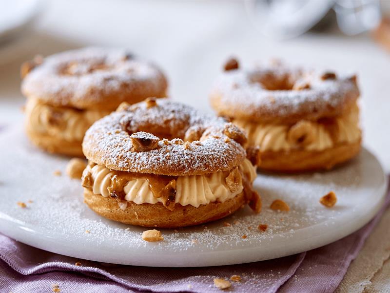 قیمت و خرید شیرینی پاریس برست — طرز تهیه پاریس برست (پسته‌ای، فندوقی)