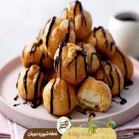 شیرینی نان خامه ای