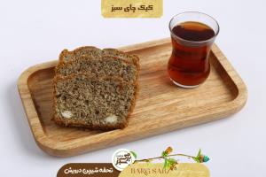 کیک چای سبز